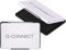 Doppelpack Stempelkissen 9x5,5cm schwarz Q-CONNECT