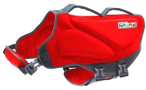 Outward Hound Dawson - Giubbotto salvagente per cani, rosso, taglia XL