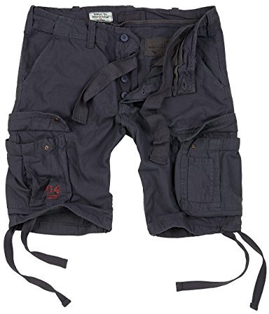 Surplus Raw Vintage Airborne Vintage Herren Cargo Shorts, anthrazit, XL