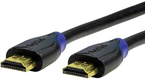 Logilink CH0062 HDMI Anschlusskabel, Standard: High Speed mit Ethernet für Auflösungen bis 4096 x 2160, Ultra HD und 3D Schwarz, 2m