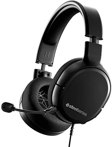 SteelSeries Arctis 1 - Auriculares Gaming - Compatibilidad con Todas las Plataformas - Para PC, PS5, PS4, Xbox, Nintendo Switch, Móvil - Micro ClearCast Desmontable