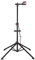 Yaheetech Adjustable Height Bicycle Workstand Folding Bike Repair Maintenance Mechanic Bicycle Stand Rack with Four Legs, 108.5-188.5 cm, Black