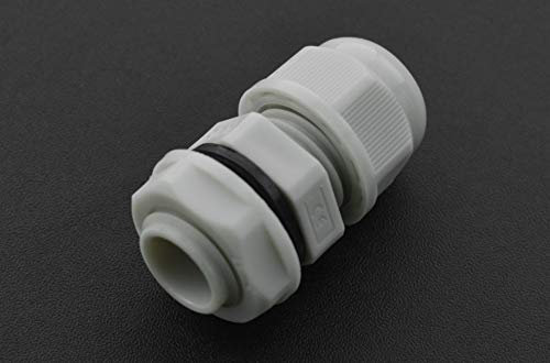 Gland PG-7 - Racor de cable impermeable (tamaño PG-7), color gris