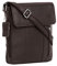 J. Wilson London 100% Pure Genuine Real Vintage Hunter Leather Handmade Mens Women Leather Flapover Everyday Crossover Shoulder Work iPad Messenger Bag (Brown)
