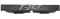 Sigla t jet cromata per griglia paraurti anteriore, compatibilIe con FIAT GRANDE PUNTO dal 09/2005