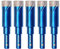 Forets Mèches Diamant Carrelage 14mm - BRSCHNITT Foret Céramique pour Porcelaine,Céramique, Granit,Carrelage（10 Pièces）