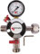 Micromatic Anbaudruckminderer 3 Bar zur Reihenschaltung von Mehreren Druckminderen Co² Uhr