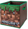 HOX Kids - Caja de almacenamiento plegable de tela con asas Minecraft