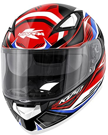 KAPPA Casco integral KV41 Evo Fighter rojo HKKV41FFTLR