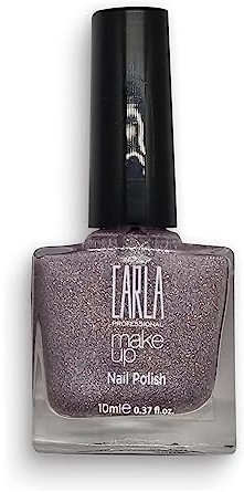 Carla Professional Make Up Light Pink Glitter Nail Polishes - Give Attract Look - Premium Glitter Nail Polish for Stunning Nail Art