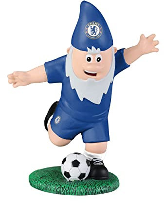 FOCO Officially Licensed Chelsea FC Striker Football Garden Gnome