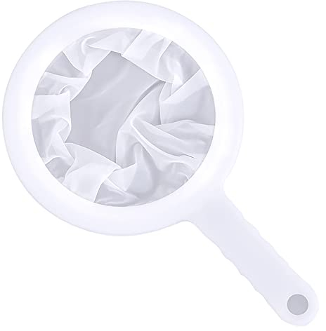 1 Piezas Tamiz de Filtro de Alimentos,Filtro de Alimentos para Embudo,Colador Malla Nailon,Filtro de Malla Colador de Cocina Para Transferir LíQuido, Aceite, Café, Vino, Jugo, Mermelada-100 Mallas