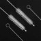 2-Pack Multi-Purpose Cleaning Brushes - Nylon Straw and Bottle Cleaners for Narrow Neck Bottles, Jars, and Teapot Spouts - Durable Wire/Nylon Construction