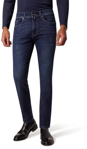 Pierre Cardin Herren Jeans PC-Lyon | Männer Hose | Tapered fit | Dark Blue Used Mustache Washed | Dark Blue Used Mustache 8054 6816 | 38W - 36L