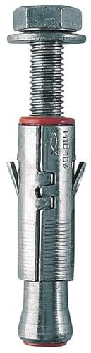 Set 10pz Fischer Tasselli TAM in Acciaio per Carichi Pesanti SLM Vite da 8mm V con Vite Bullone Testa Esagonale da 13