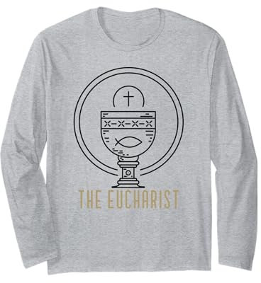 La communion catholique calice eucharistie Manche Longue