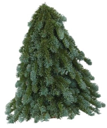 Festlicher Tannenbaum für Den Schreibtisch Deko für Das Büro, 33x40cm