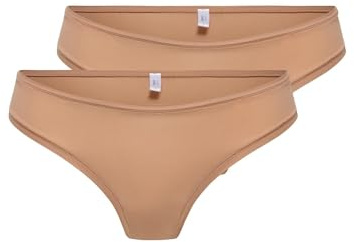ONLY Damen Onlpeachy Soft Thong 2-Pack Acc Onlpeachy Soft Thong 2-Pack Acc (2er Pack)