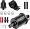 CarBole Pompa Carburante Elettrica 2-3.5PSI,HEP-02A,12V,Con Kit di Installazione e Filtro del Carburante,Adatto per la maggior parte delle automobili e dei carburatori,Adatta per Diesel e Benzina