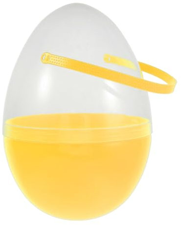 OFFSCH Große Transparente Eier Mit Griff Für Befüllung Eierkörbe Aus Wiederverwendbare Eier Für Party-dekoration