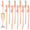 24Pcs Hen Party Straws, Naughty Straw Drinking,Yellow Reusable Straws for Parties, Cocktail Straws Drinking Straw for Hen Night Birthday Wedding Accessories Hen Do Bachelorette Party Decorations
