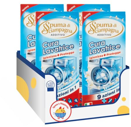 Trattamento cura lavatrice igienizzante interno – Formato 250 ml – Variazioni 4/8/12 Pezzi (4)