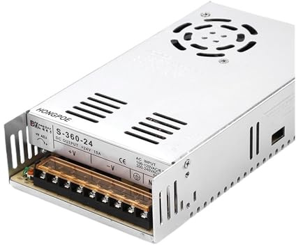 EDEDE Fuente de Alimentación, Fuente de alimentación LED DC 5V 12V 18V 24V 36V 48V 360W 400W 500W 600W, Fuente de alimentación LED Transformador AC-DC SMPS Potencia del Motor(12V,500W)