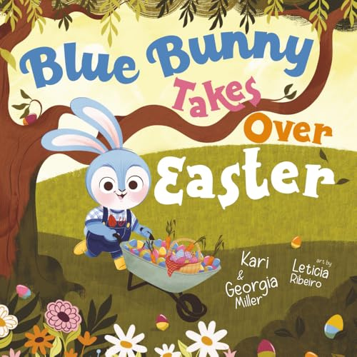 Blue Bunny Takes Over Easter