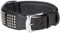 Nobby Leder Halsband VINTO, schwarz 60 cm (53-58 cm), 50 mm, 1 Stück