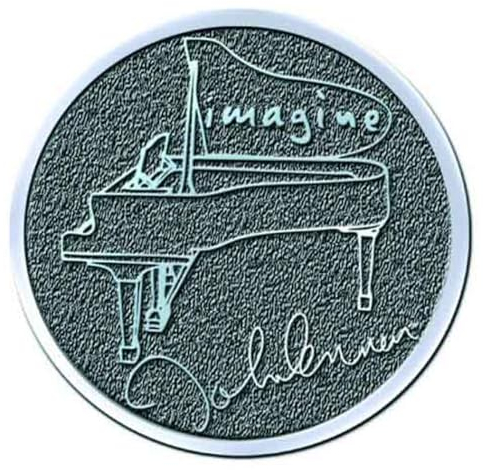 John Lennon Anstecknadel Der Interpret von
