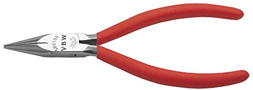 VBW 580105 Serie 580 Feinmechaniker-Flachrundzange, 130mm 130 mm