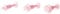 Zenker 43073 Set de 3 emporte-pièces cœur à pâte à sucre, emporte-pièce cœur, emporte-pièce poussoir, Plastique, Rose, de 1,5 à 2,1 cm