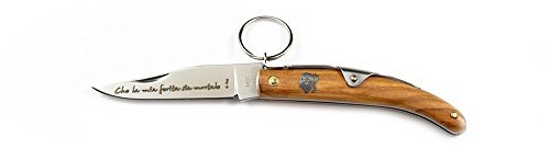 U Temperinu Couteau Anneau Olivier - 16,5 cm