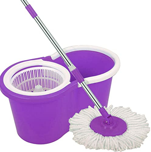 Spin MOP and Bucket 360° RED, Blue & Purple Home Cleaning