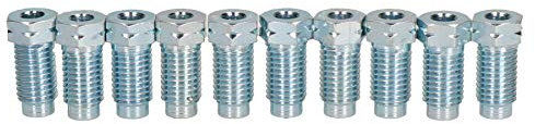 10 mâle acier Raccords raccord de tuyau 3/8x20 UNF pour 3/16conduite de frein
