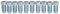 10 mâle acier Raccords raccord de tuyau 3/8x20 UNF pour 3/16conduite de frein