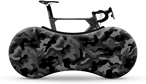 Velo Sock Unisex – Erwachsene Camo (Black) Bike Cover, One Size