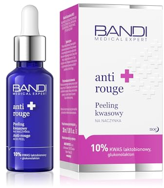 Bandi - Anti-rouge Peeling Für Empfindliche Haut Bietet Sanfte Exfoliation Gluconolacton Und Lactobionsäure Verbessern Die Hautglätte Und Spenden Feuchtigkeit Ideal Zur Beruhigung Gereizter Stellen