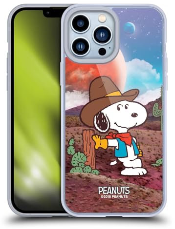 Head Case Designs Offiziell Offizielle Peanuts Nebelfleck-Ranger Snoopy Raumcowboy Soft Gel Handyhülle Hülle kompatibel mit Apple iPhone 13 Pro Max