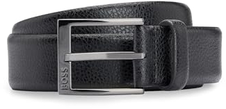 BOSS Herren Elloy_sz35 G rtel, Black1, 110 EU