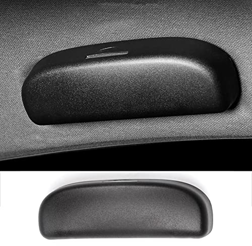 CDEFG Sonnenbrillenhalter Brillenetui Kompatibel mit Seat Leon 4 Cupra Formentor 2020-2023 2024 Auto Brillenhalter Auto Glasses Case Holder Brillenetui Käfig Innenraum Zubehör (Schwarz)