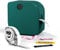 Phomemo P12 Etikettendrucker Bluetooth, Mini labelmaker Beschriftungsgerät selbstklebend, Thermo Etikettiergerät Kompatibel with iOS & Android, labeldrucker für Zuhause und das Büro-Dunkelgrün