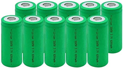 3.7V 8200Mah 32650 Batería De Litio De Alta Descarga Batería Recargable De Alta Corriente para Linterna De Emergencia Power-10_Pieces