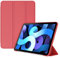 HAODEE Para iPad Air 5 Case 2022 Magnetic Ultra Slim Smart Tablet Cover 10.9 Inch Case (Color: Rojo)