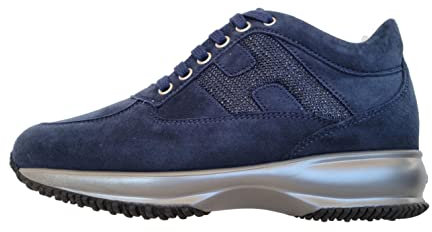 Hogan Scarpe Donna Interactive H Spezzata HXW00N0S3601JE575M Blu Galassia (Numeric_36_Point_5)