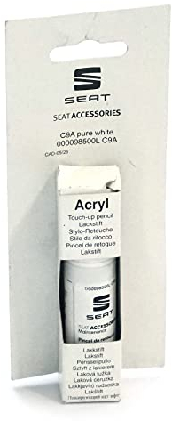 Seat 000098500LC9A Lackstift Pure White LC9A Basislack