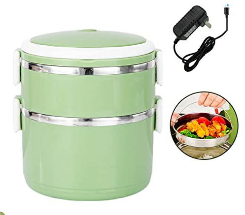 Warming Lunch Boxes for Adults, Plug In Lunch Box, Warm Up Lunch Box Self Heated. Warming Lunch Boxes for Adults, Plug In Lunch Box, Warm Up Lunch Box Self Heated (Green,M(plug))