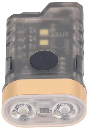 Mini-Schlüsselanhänger-Taschenlampen, 1500 Lm, Hohe EDC, Wiederaufladbar, Starker Magnet, LED-Tasche, Kleine, Leistungsstarke UV-Lampe 365 Nm