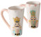 MamboCat Lot de 2 gobelets jumbo Nutsy I 600 ml I 2 personnes I Deux motifs de casse-noisette d'hiver I Tasse à café pour vin chaud, punch, bowle à pince I Céramique Tasse de Noël I Noël X-Mas