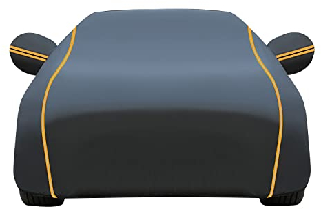 CARXB Autoabdeckung für Mercedes-Benz A-Class A180 A180L A200 A200L Abdeckplane Auto Draussen UV-beständig wasserdichte Abdeckungen Vollständige Autoabdeckung(Color:02,Size:A200)